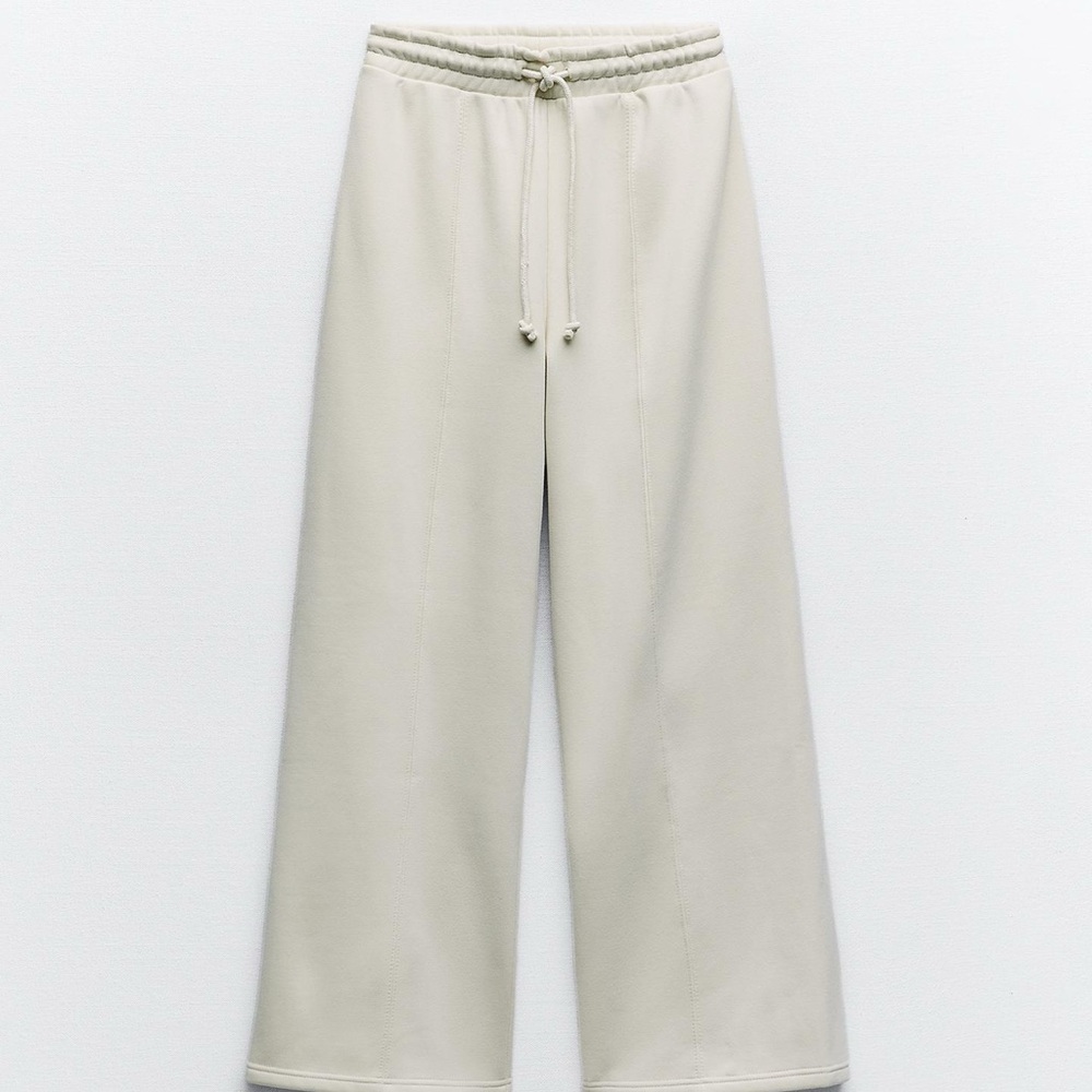 Plush Wide Jogger Pants
